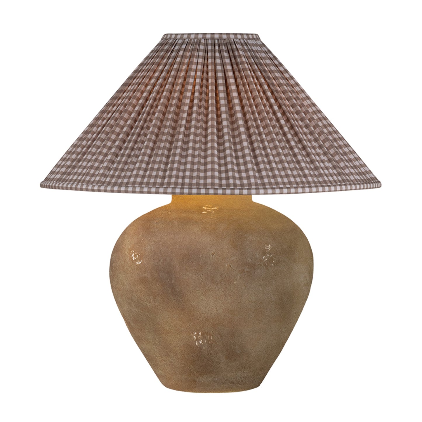 Troy Lighting Calabria 1 Light 22"W Table Lamp, Sienna/Linen