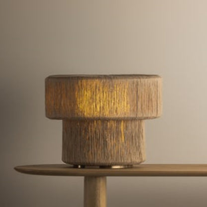 Troy Lighting Kenai 1Lt Table Lamp, Patina Brass/Abaca String
