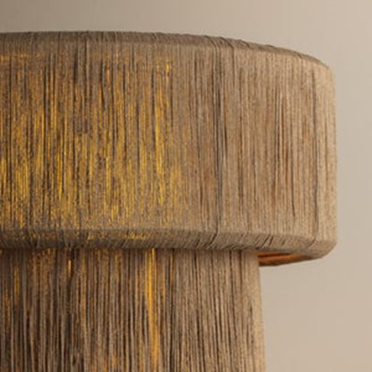 Troy Lighting Kenai 1Lt Table Lamp, Patina Brass/Abaca String