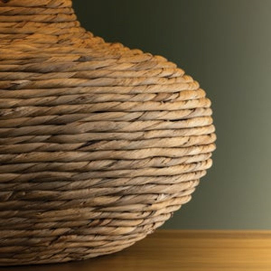 Troy Lighting Malik 1Lt Table Lamp, Patina Brass/Natural Linen