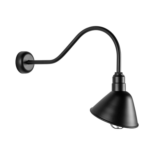 Troy Lighting San Bruno 1Lt 11" Wall Sconce, Matte Black- RA12MMB-CGWC-3-3LL30MB
