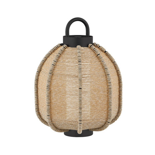 Troy Lighting Maltby 1Lt 10" Rechargeable Table Lamp, Black - RTL8613-TBK