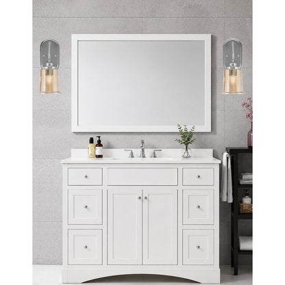 Toltec Odyssey 1-Light Wall Sconce | Modern Brushed Nickel and Amber Bubble Glass | Bedroom & Hallway Accent Light | Model 2611-BN-5033