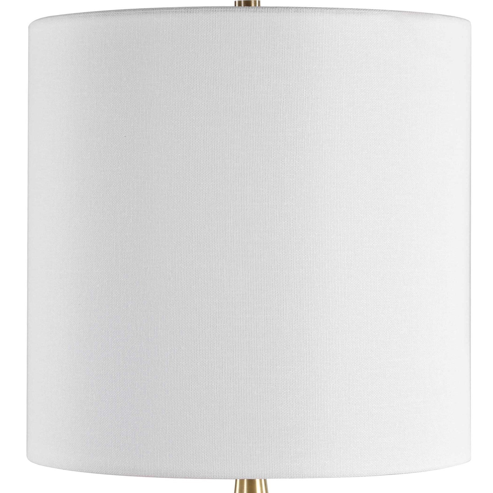 Uttermost Glenn 20.75in Table Lamp | Smokey Fern Green Glass and Antique Brass Iron | Living Room & Bedside | 10 x 10 x 20.75 in | Model 30762-1