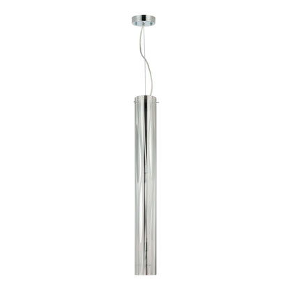 Varaluz Chroman Empire 4Lt Pendant, Chrome/Two-Layer Smoky Chrome
