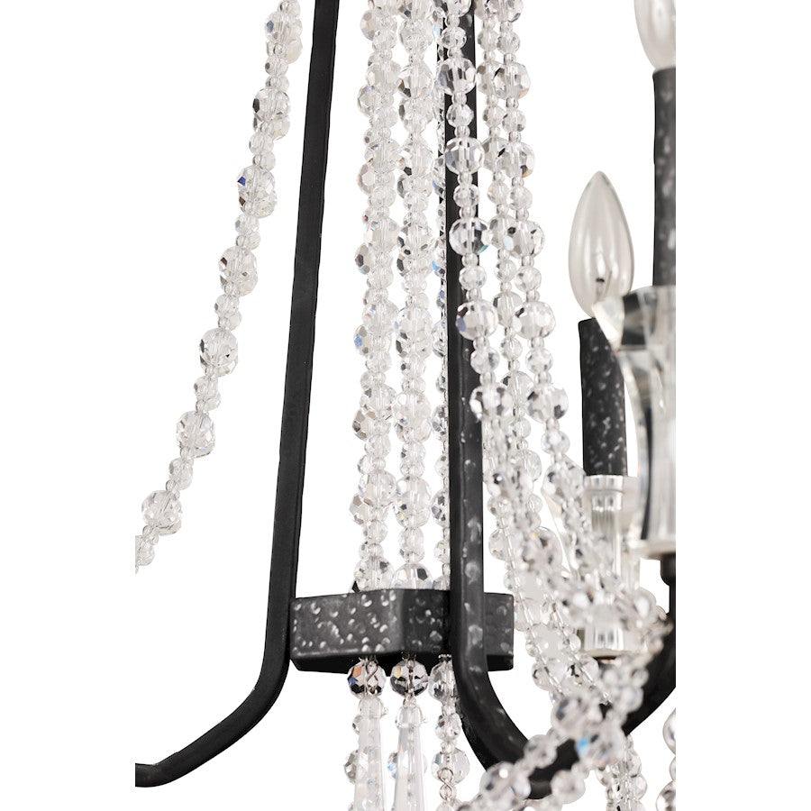 Barcelona Crystal Chandelier, Onyx
