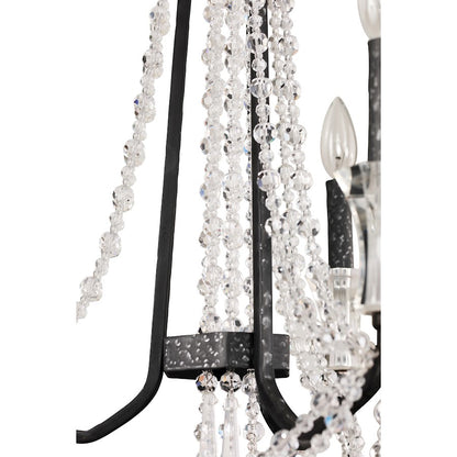 Barcelona Crystal Chandelier, Onyx