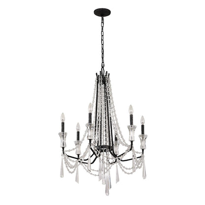Barcelona Crystal Chandelier, Onyx