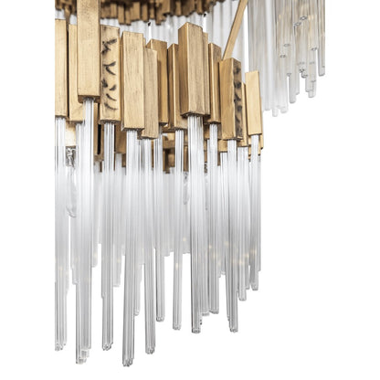 Matrix Chandelier, Havana Gold