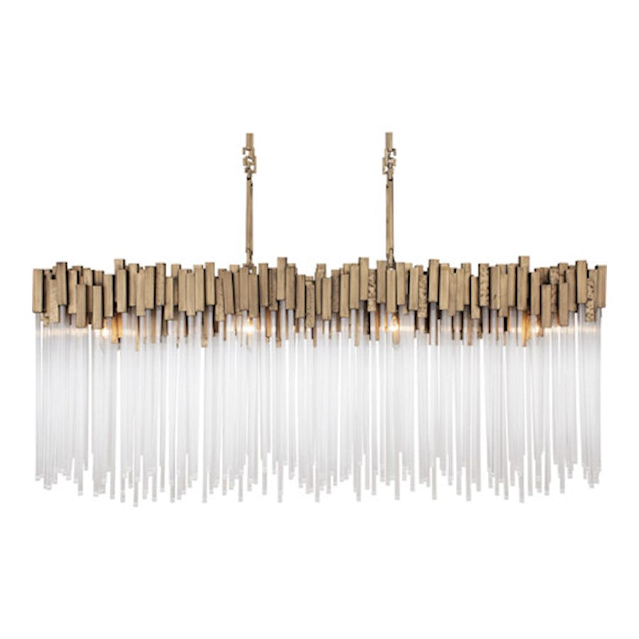 8 Light Linear, Havana Gold