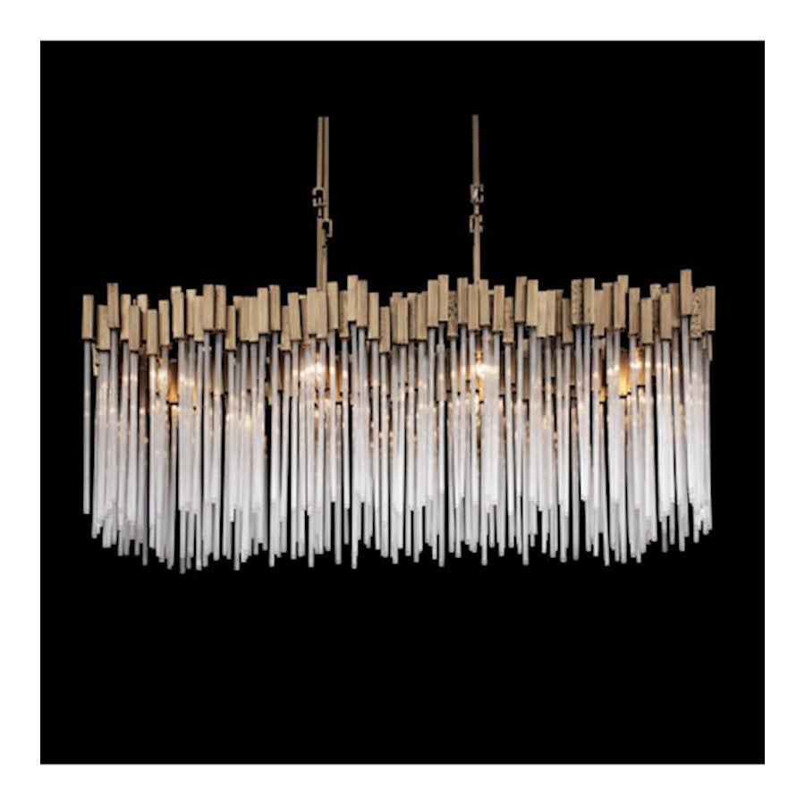 8 Light Linear, Havana Gold