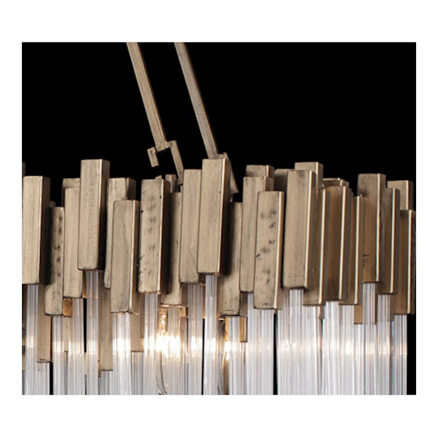 8 Light Linear, Havana Gold