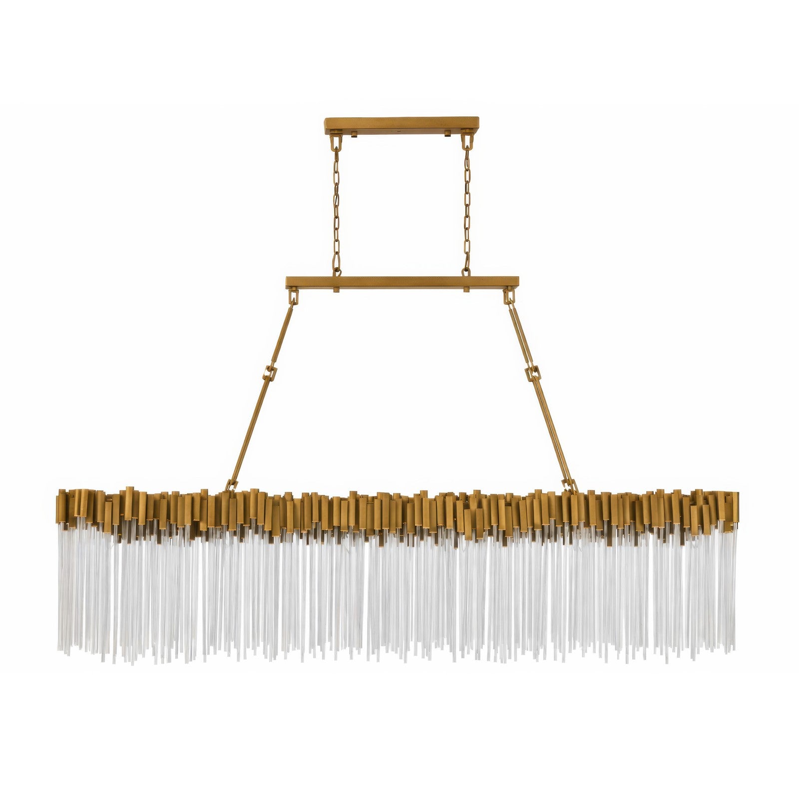 Varaluz Matrix 12 Light Pendant, Havana Gold