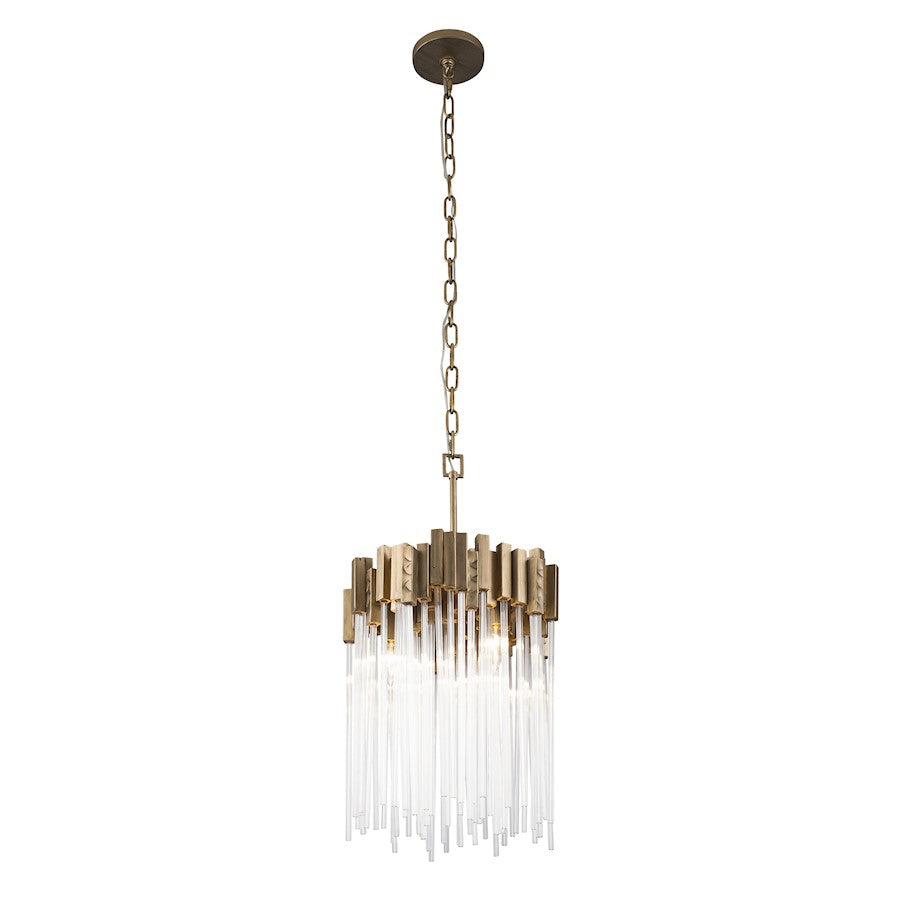 Varaluz Matrix 12 Light Pendant, Havana Gold - 309P12HG