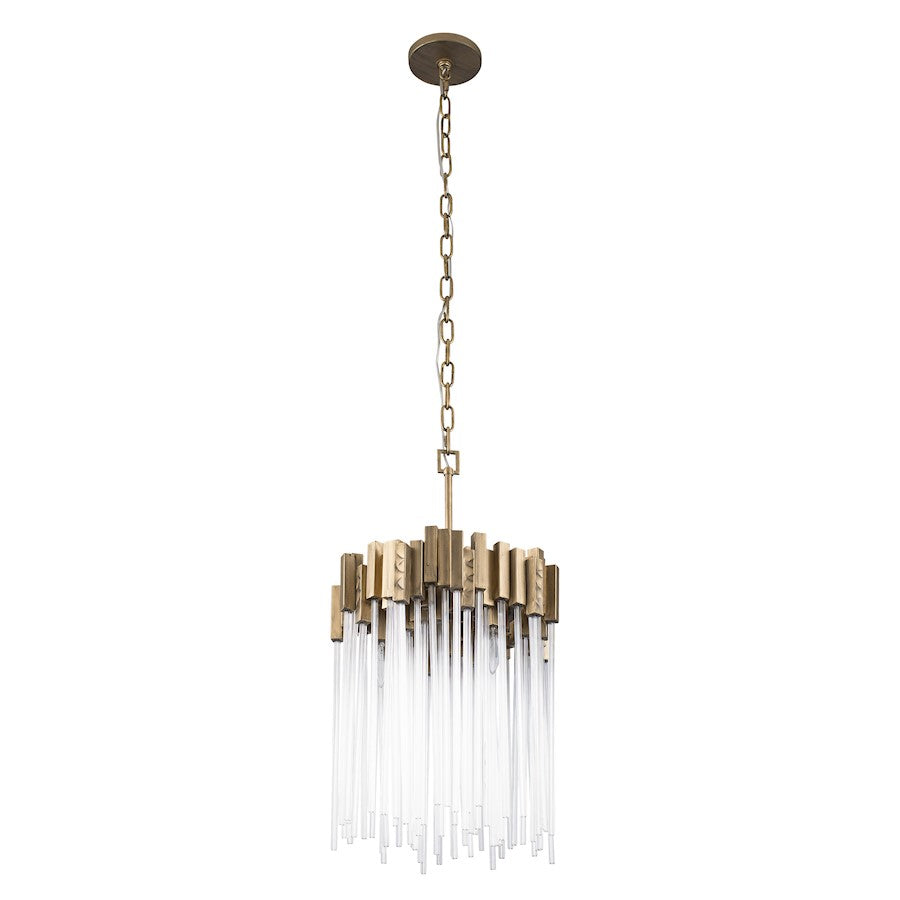Varaluz Matrix 12 Light Pendant, Havana Gold - 309P12HG