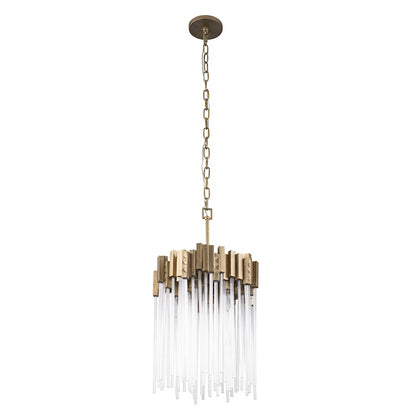 Varaluz Matrix 12 Light Pendant, Havana Gold - 309P12HG