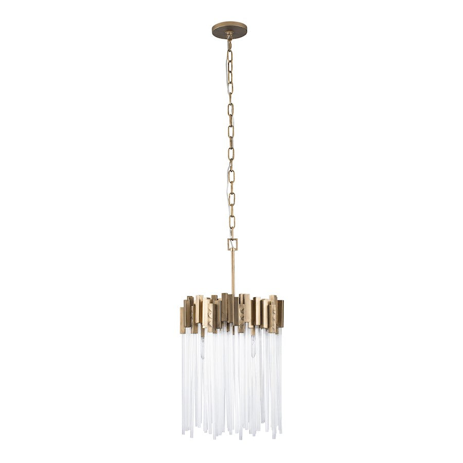 Varaluz Matrix 12 Light Pendant, Havana Gold - 309P12HG