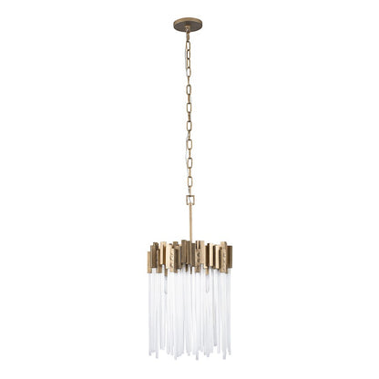 Varaluz Matrix 12 Light Pendant, Havana Gold - 309P12HG