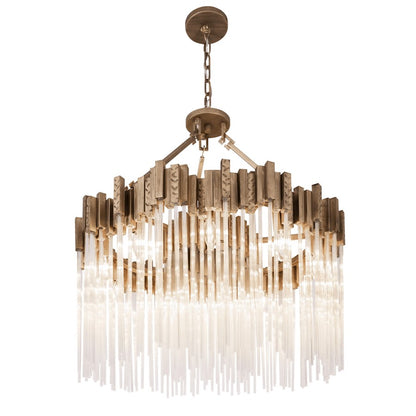 Varaluz Matrix 12 Light Pendant, Havana Gold - 309P12HG