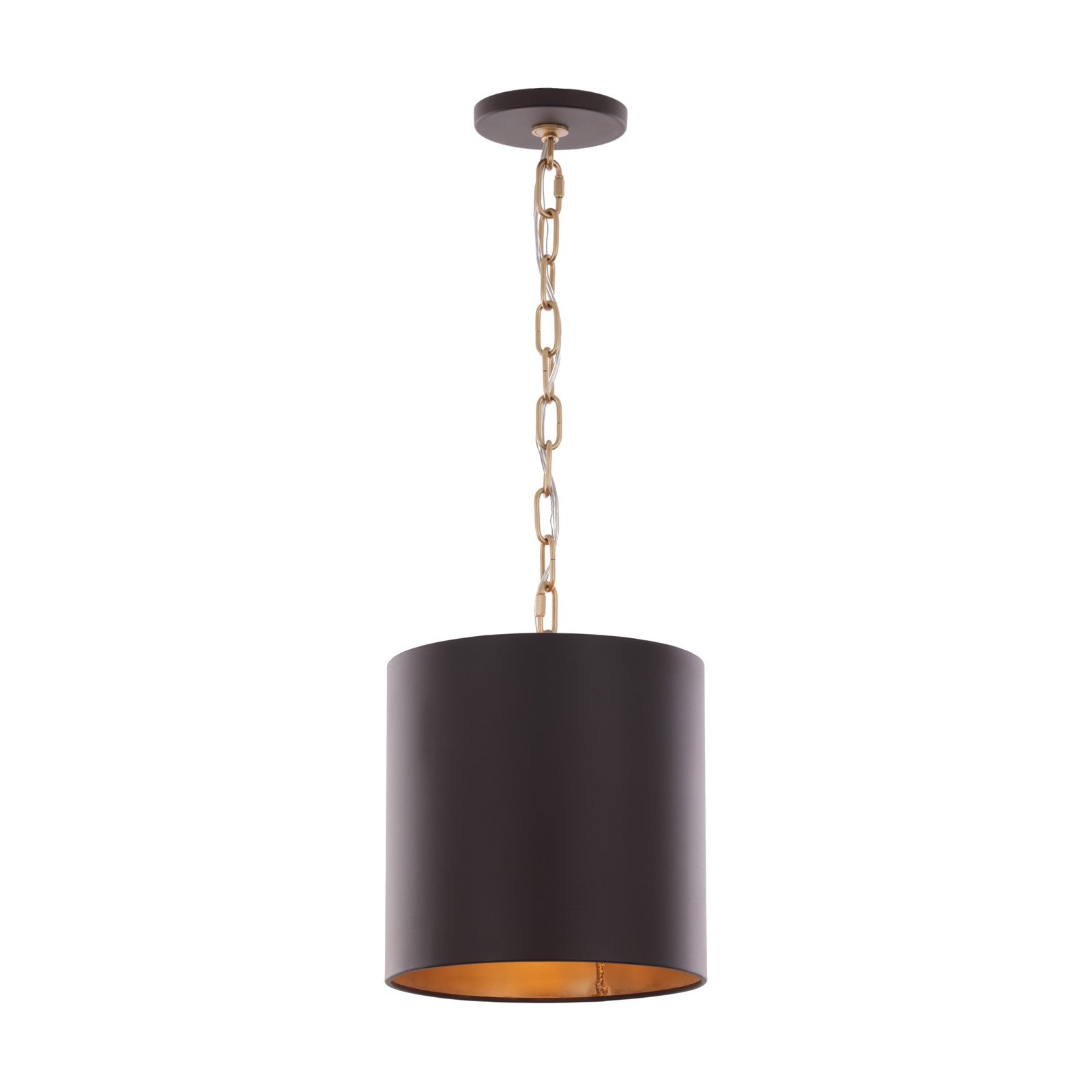 Varaluz Cannery 1Lt Pendant, Dark Bronze/French Gold/Ombre