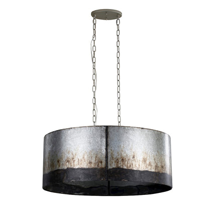 6 Light Oval
