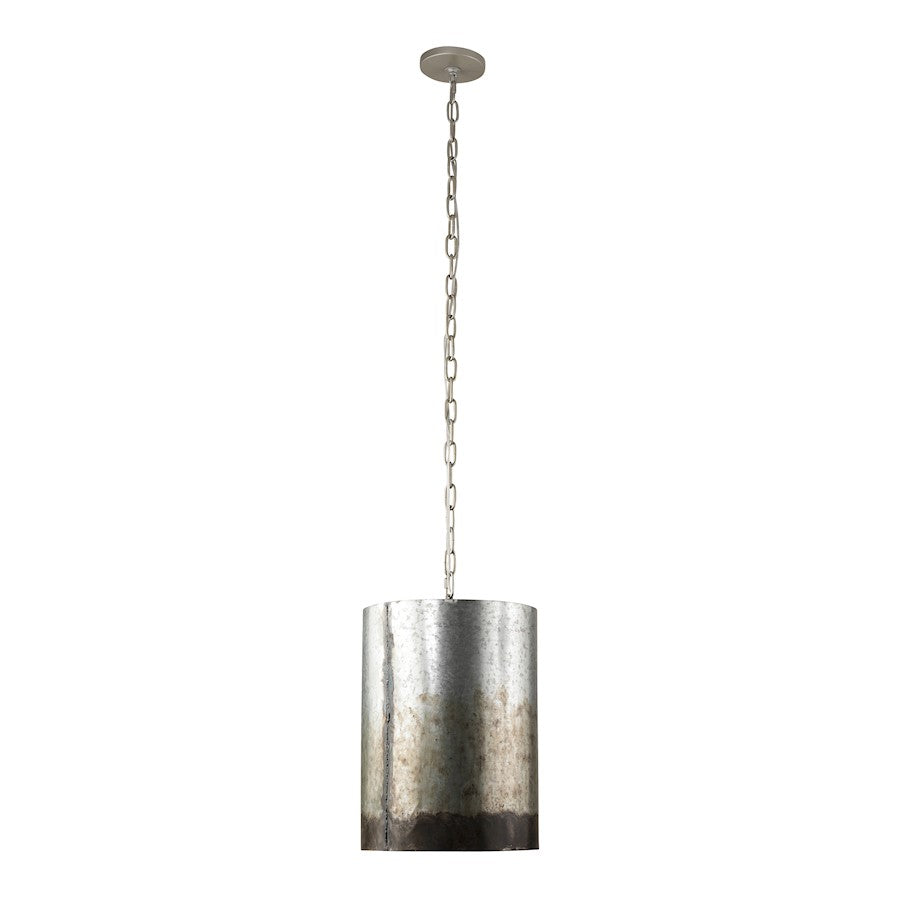 Pendant, Ombre Galvanized
