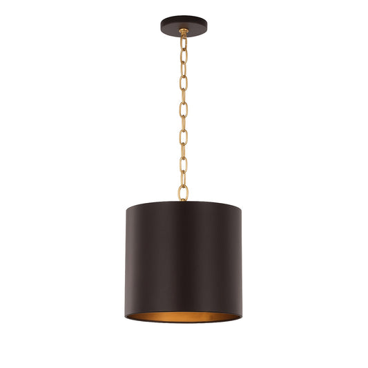 Varaluz Cannery 3Lt Pendant, Dark Bronze/French Gold/Ombre