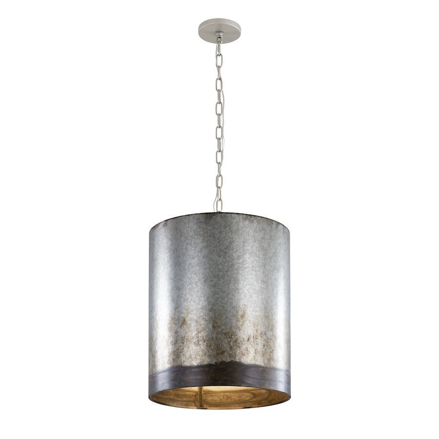Pendant, Ombre Galvanized