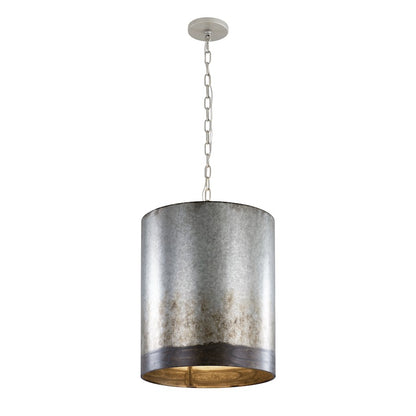 Pendant, Ombre Galvanized