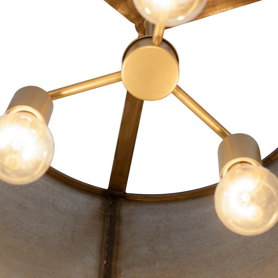Pendant, Ombre Galvanized