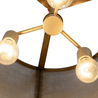 Pendant, Ombre Galvanized