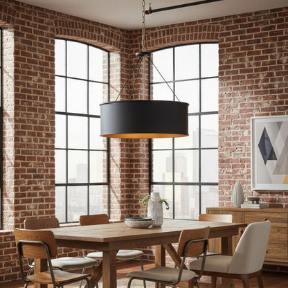Varaluz Cannery 5Lt Pendant, Dark Bronze/French Gold/Ombre