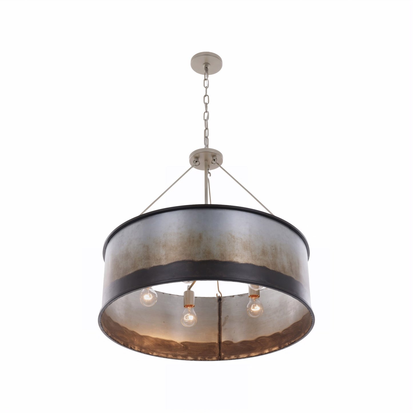Varaluz Cannery 5 Light Pendant, Ombre Galvanized/Ombre Galvanized