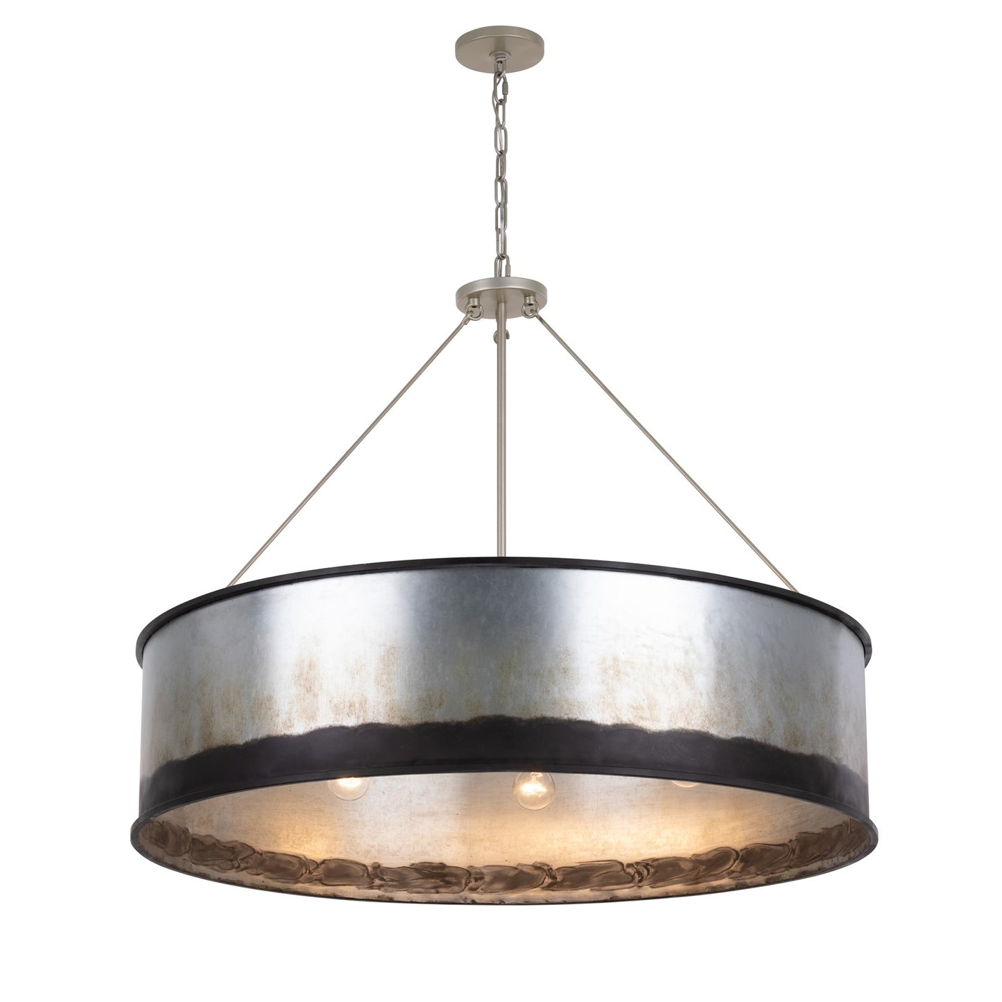 Varaluz Cannery 6 Light Pendant, Ombre Galvanized/Ombre Galvanized