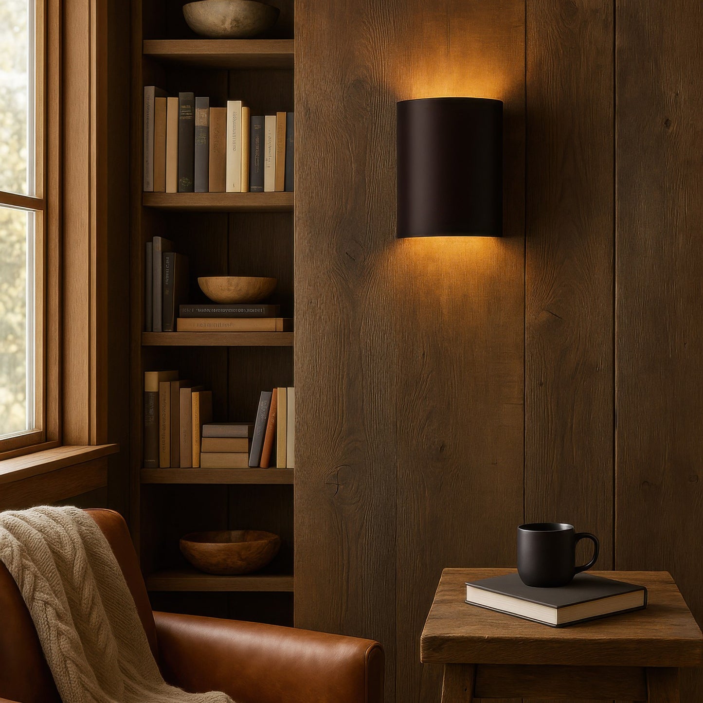 Varaluz Cannery 1Lt Wall Sconce, Dark Bronze/French Gold/Ombre