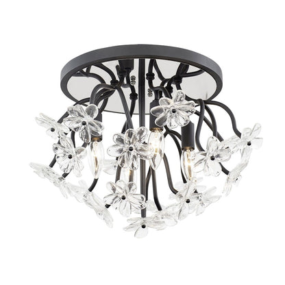 Varaluz Wildflower 4-Lt Semi-Flush Mount