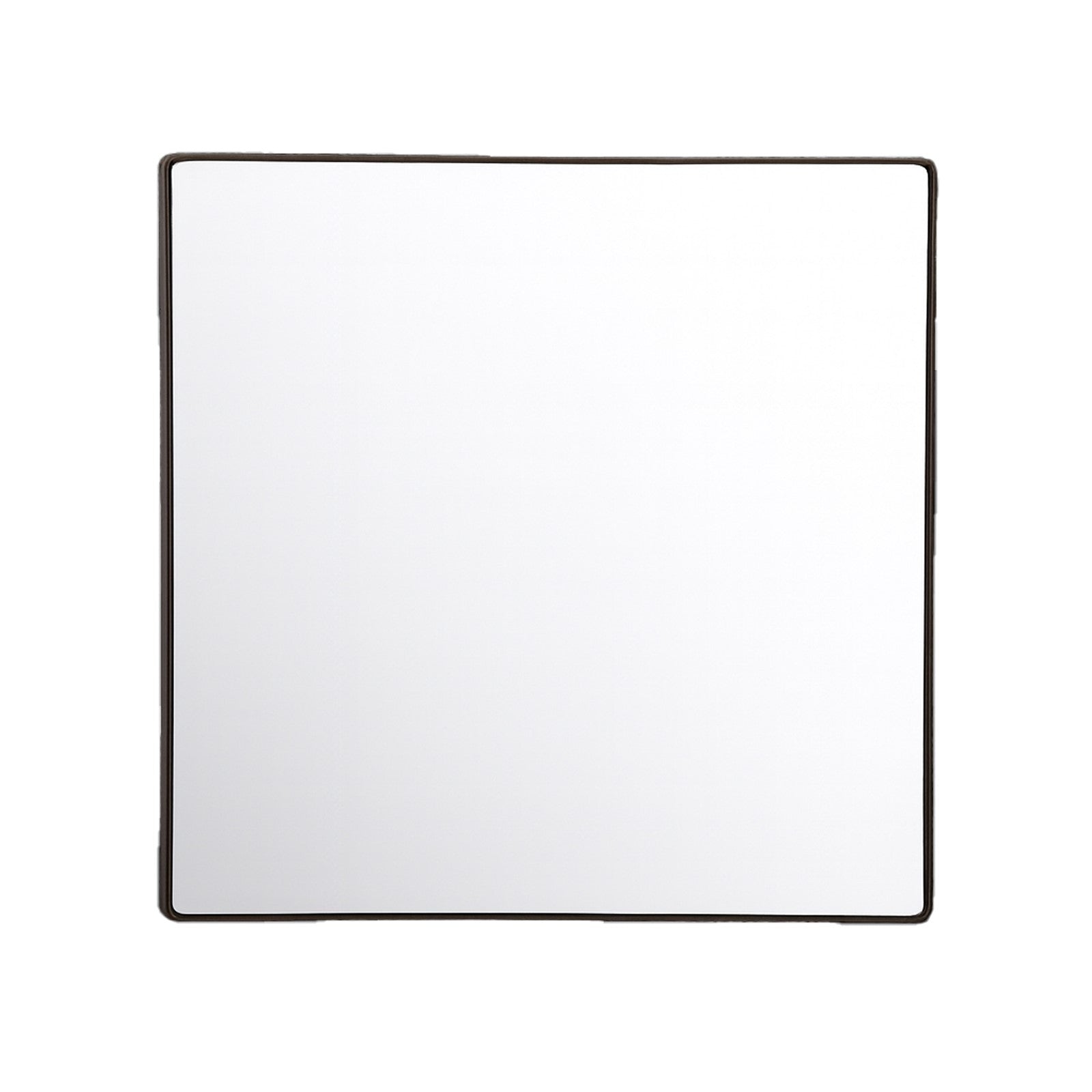Varaluz Kye Rounded Square Wall Mirror, 30"W x 30"H, Bronze