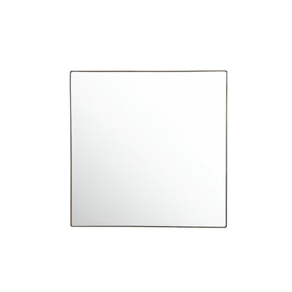 Varaluz Kye Rounded Square Wall Mirror, 40"W x 40"H, Bronze