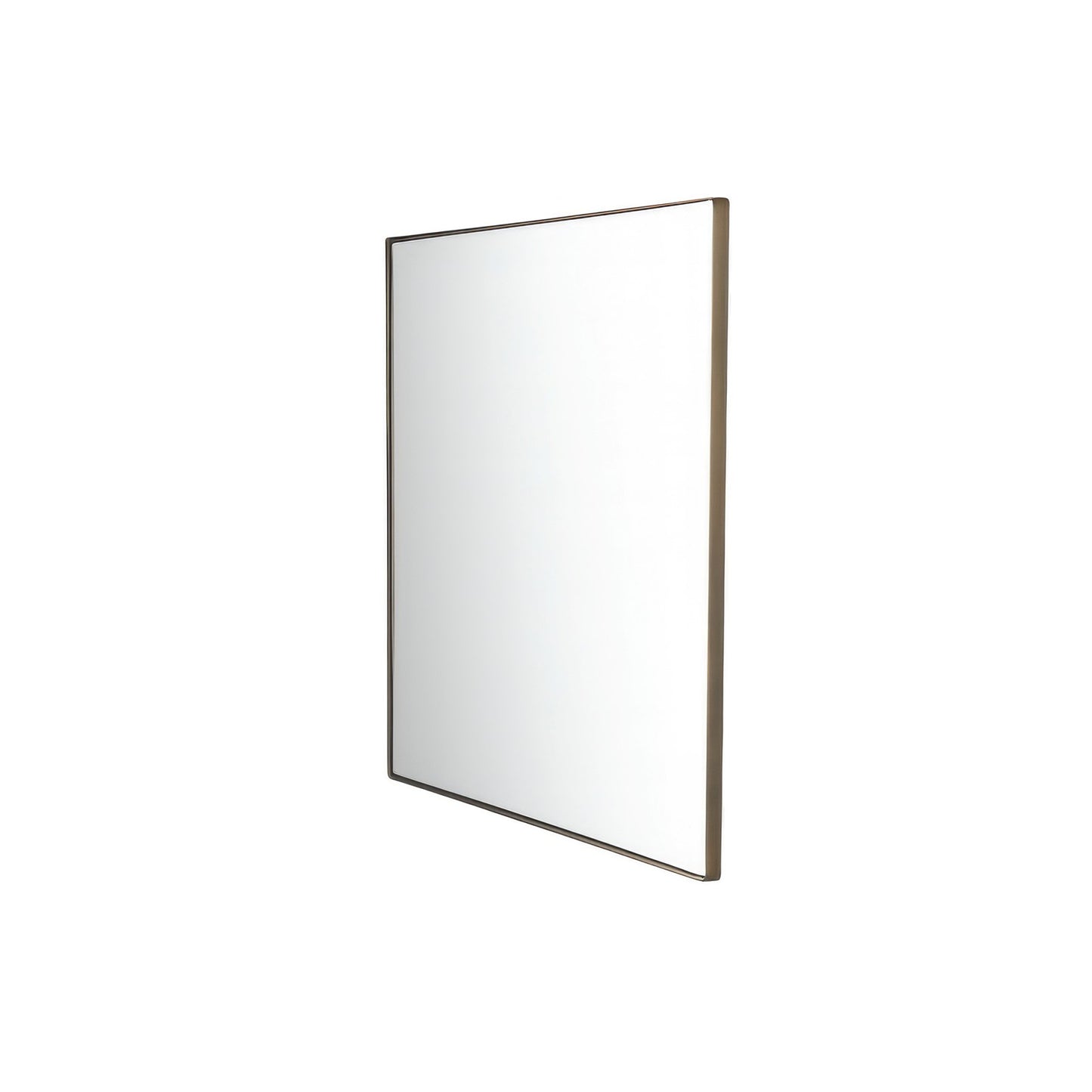Varaluz Kye Rounded Square Wall Mirror, 40"W x 40"H, Bronze