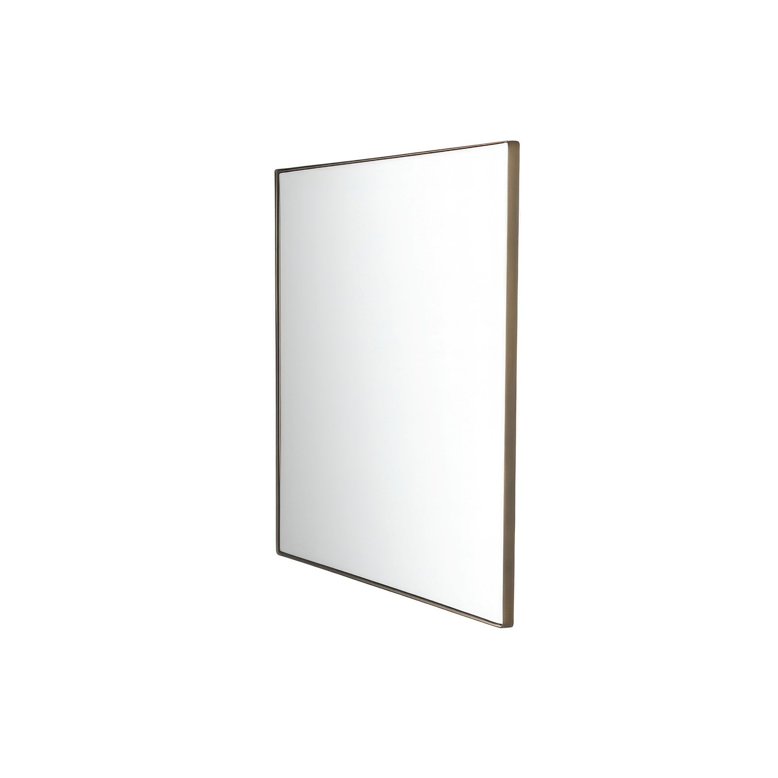 Varaluz Kye Rounded Square Wall Mirror, 40"W x 40"H, Bronze