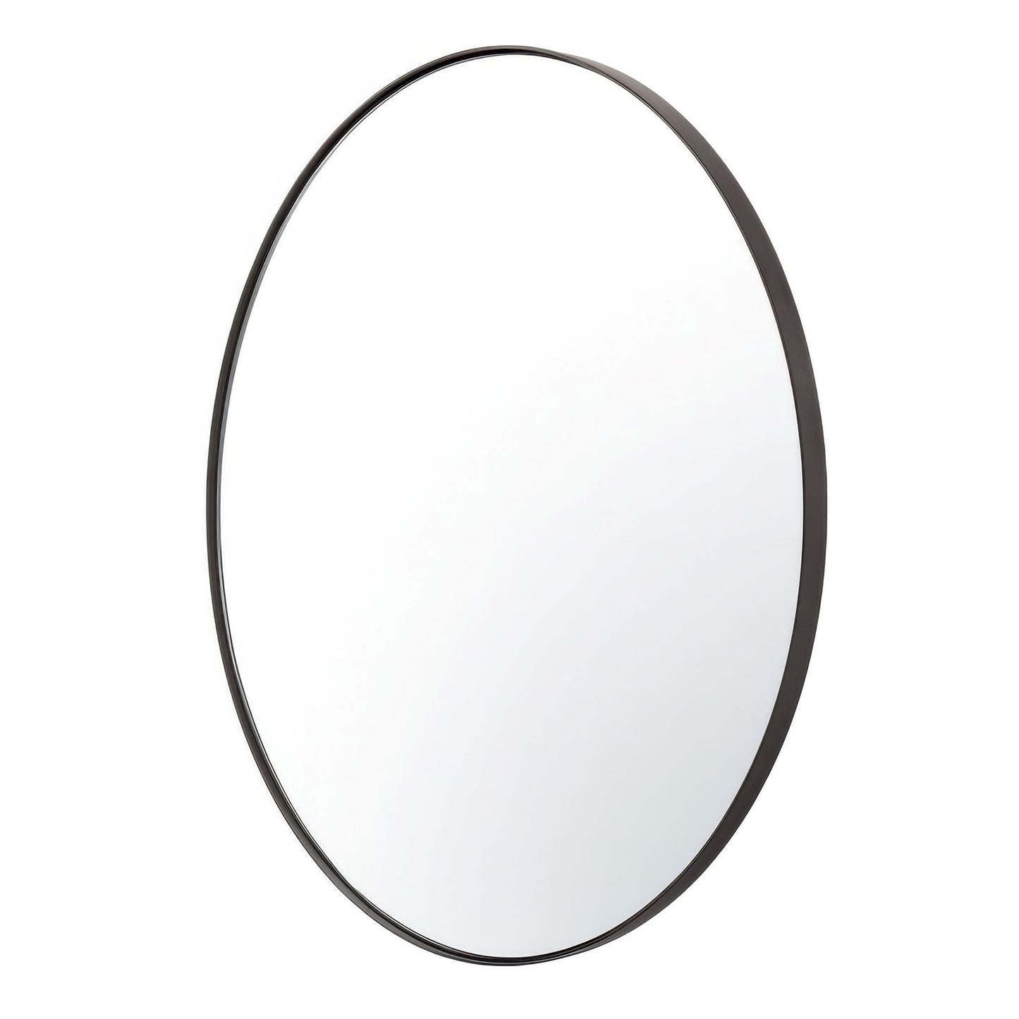 Varaluz Tablet Round Wall Mirror, 30"W x 30"H, Bronze