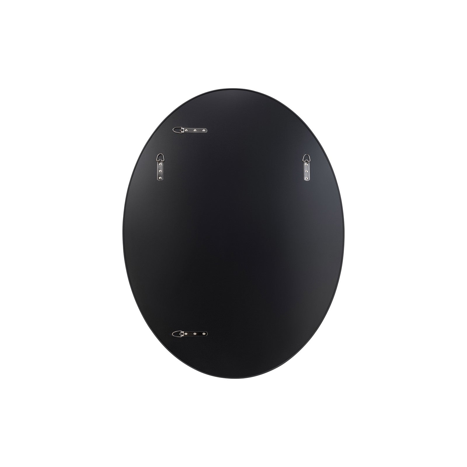 Varaluz Tablet Oval Wall Mirror, 22"W x 30"H, Black