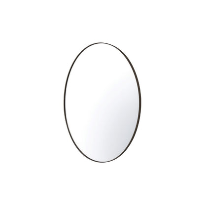 Varaluz Tablet Oval Wall Mirror, 22"W x 30"H, Bronze