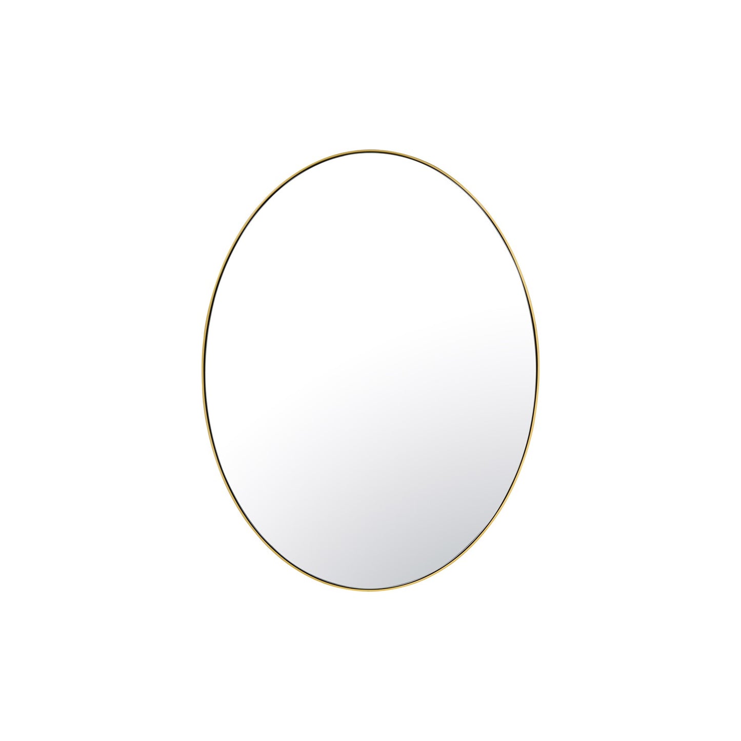 Varaluz Tablet Oval Wall Mirror, 22"W x 30"H, Gold