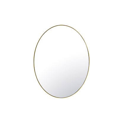 Varaluz Tablet Oval Wall Mirror, 22"W x 30"H, Gold