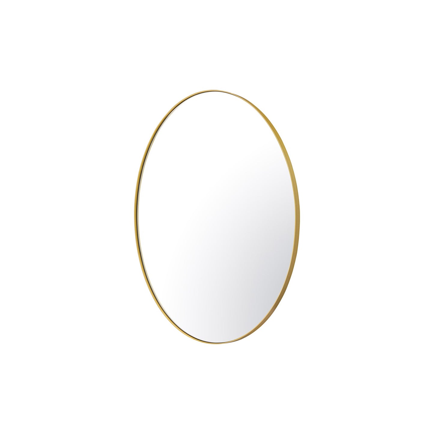 Varaluz Tablet Oval Wall Mirror, 22"W x 30"H, Gold