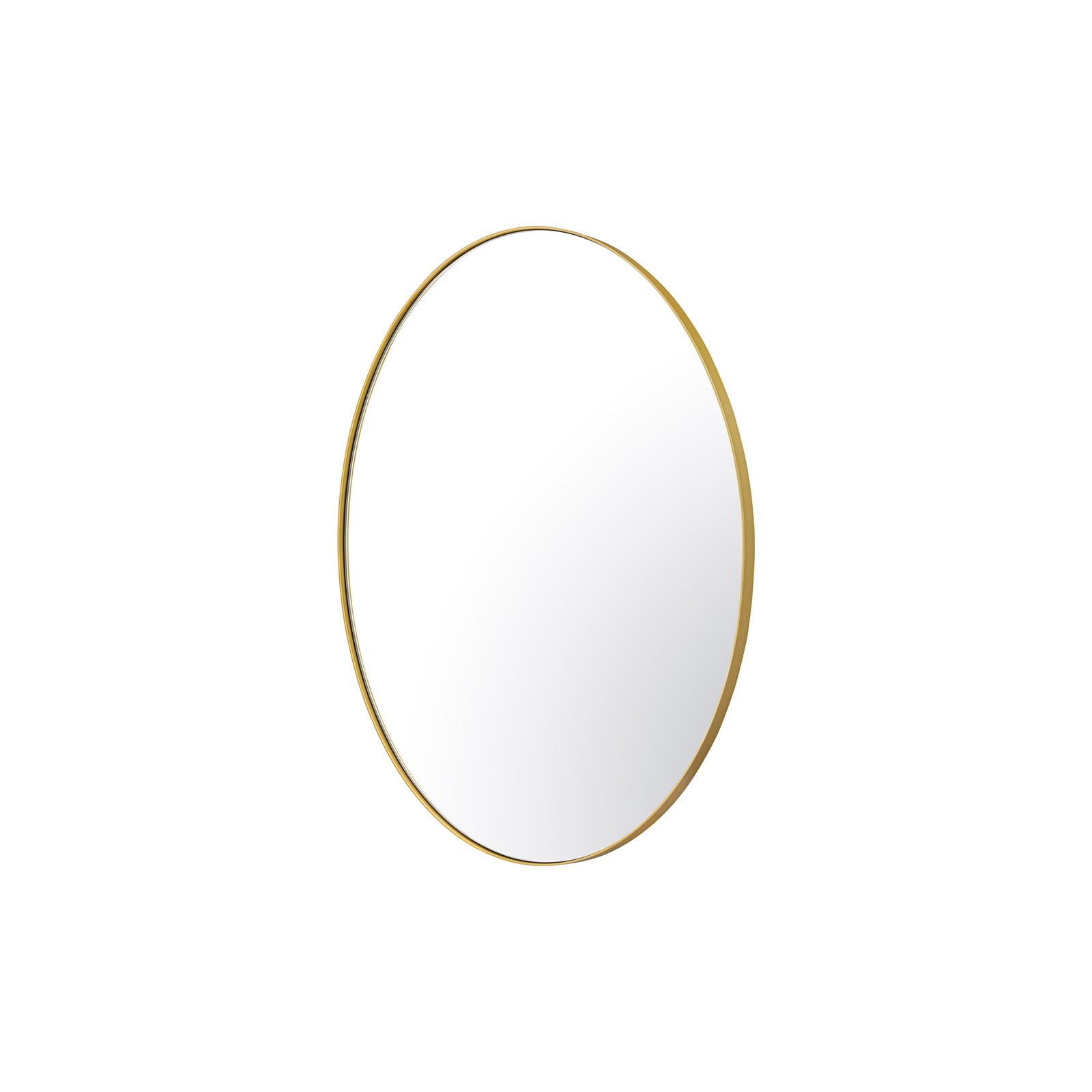 Varaluz Tablet Oval Wall Mirror, 22"W x 30"H, Gold