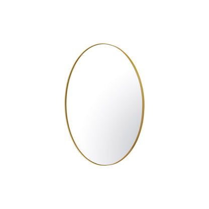 Varaluz Tablet Oval Wall Mirror, 22"W x 30"H, Gold