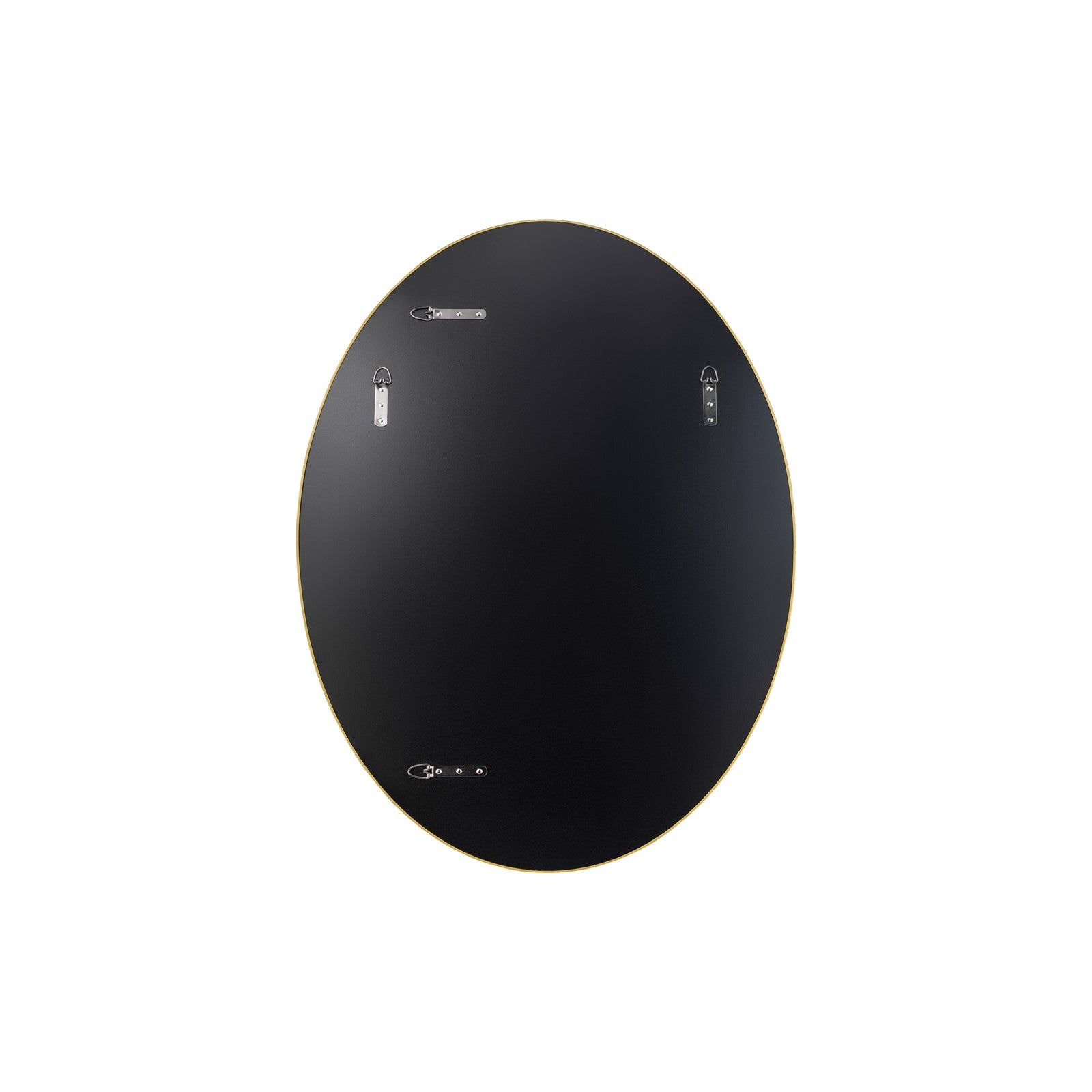 Varaluz Tablet Oval Wall Mirror, 22"W x 30"H, Gold