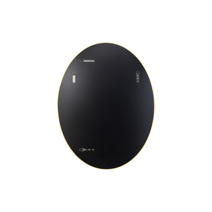 Varaluz Tablet Oval Wall Mirror, 22"W x 30"H, Gold